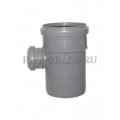Тройник канализационный ПВХ 110x50x87° Россия